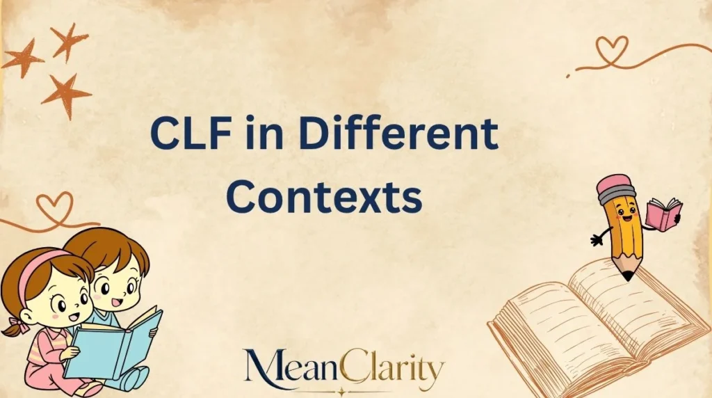 CLF in Different Contexts