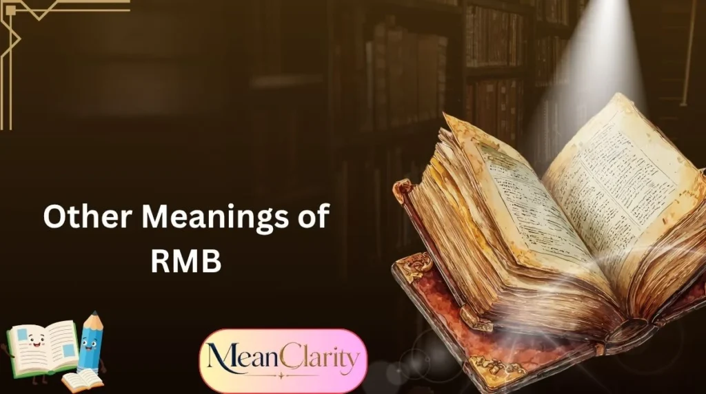 Other Meanings of RMB