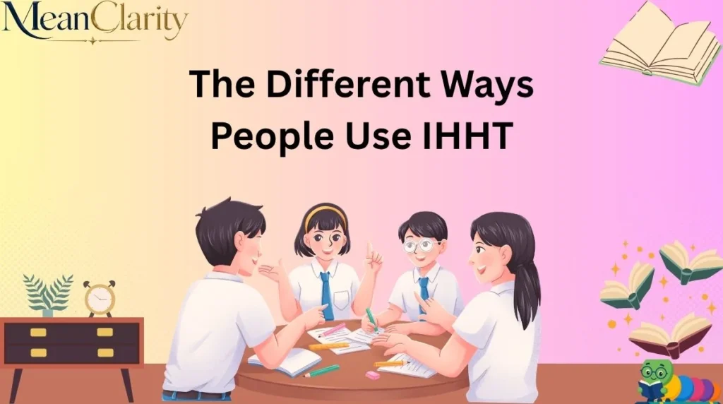 The Different Ways People Use IHHT