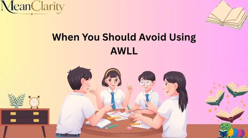 When You Should Avoid Using AWLL