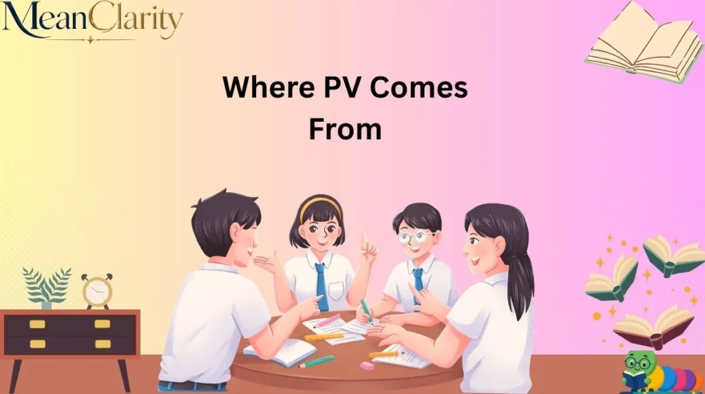 Where PV Comes From