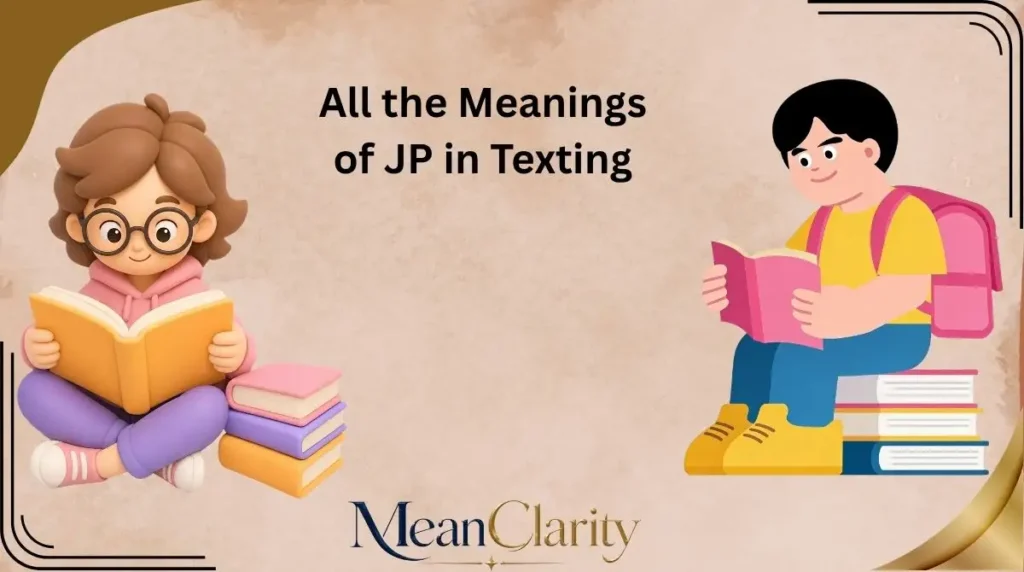 All the Meanings of JP in Texting