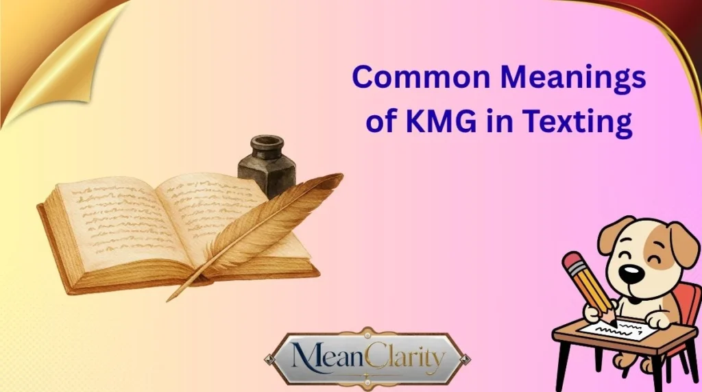 Common Meanings of KMG in Texting