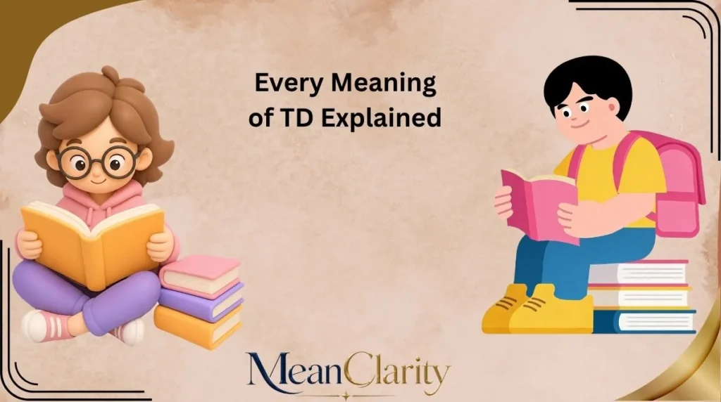 Every Meaning of TD Explained