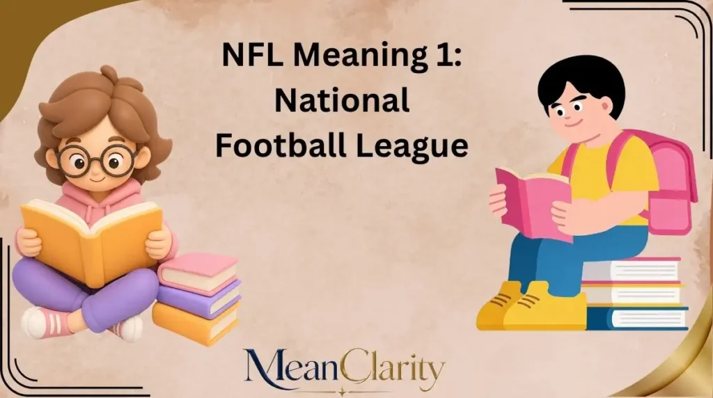 NFL Meaning 1: National Football League