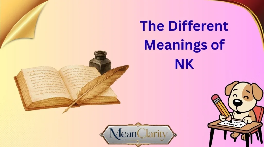 The Different Meanings of NK