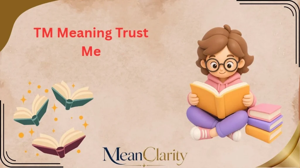 TM Meaning Trust Me