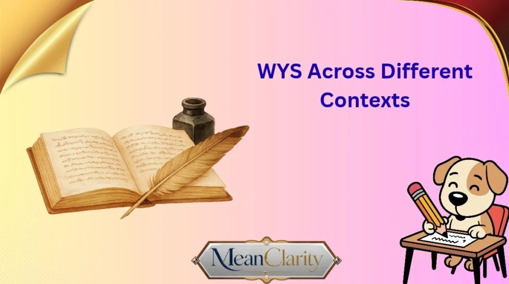 WYS Across Different Contexts