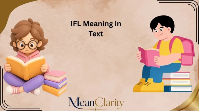 IFL Meaning in Text