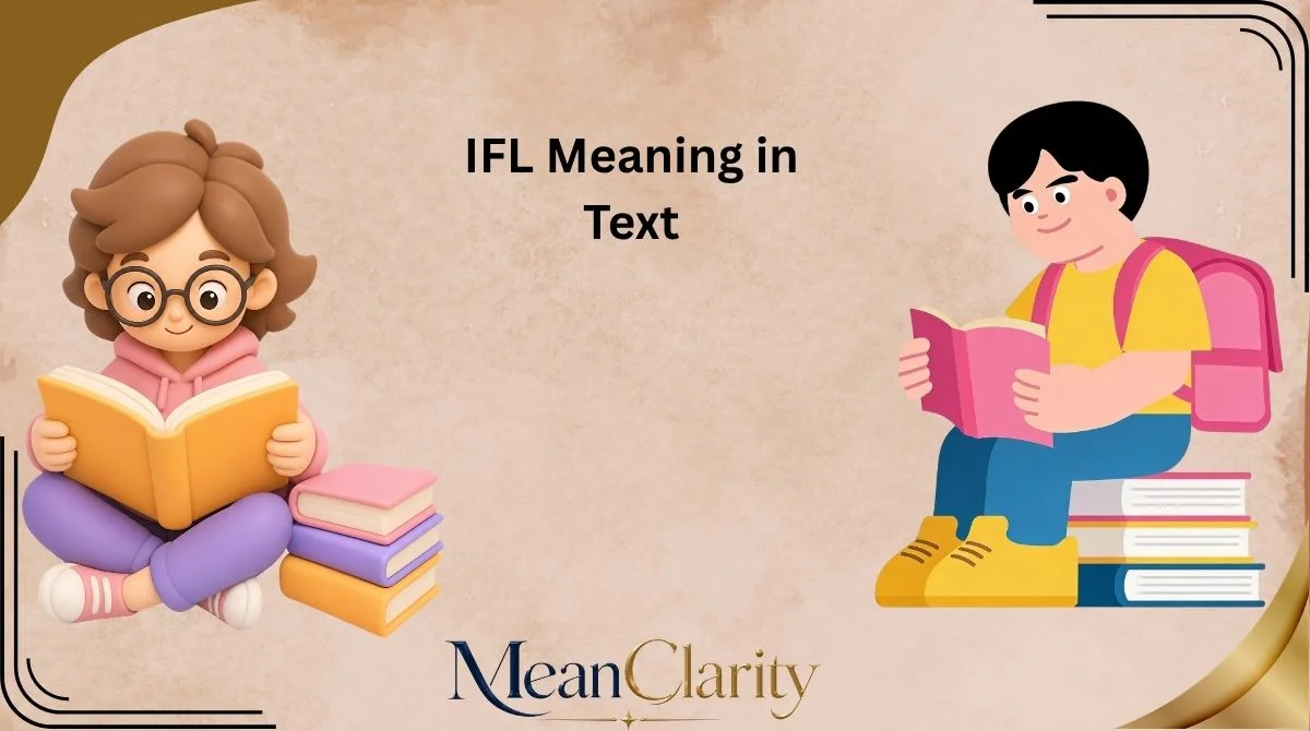 IFL Meaning in Text