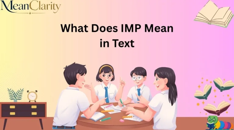 What Does IMP Mean in Text