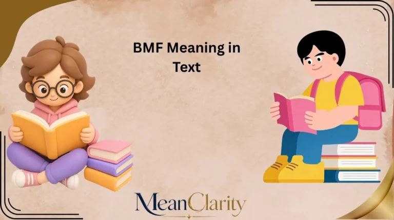 BMF Meaning in Text