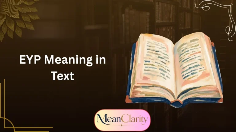 EYP Meaning in Text