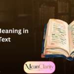 KMG Meaning in Text