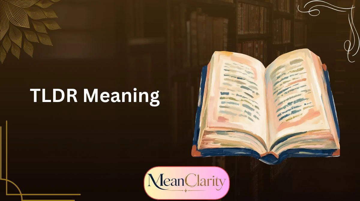 TLDR Meaning