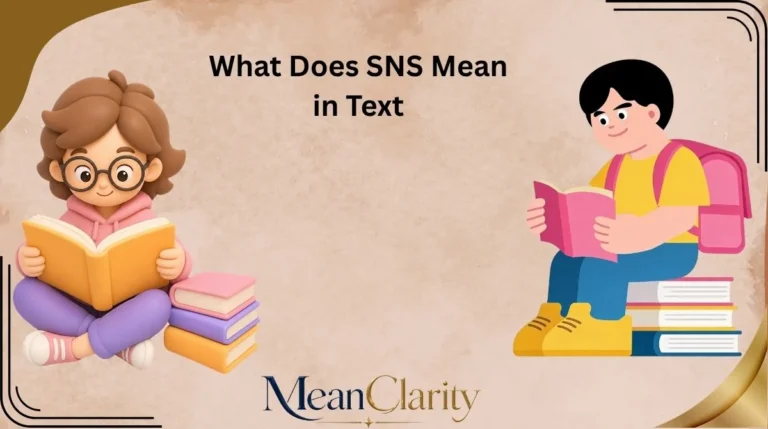 What Does SNS Mean in Text