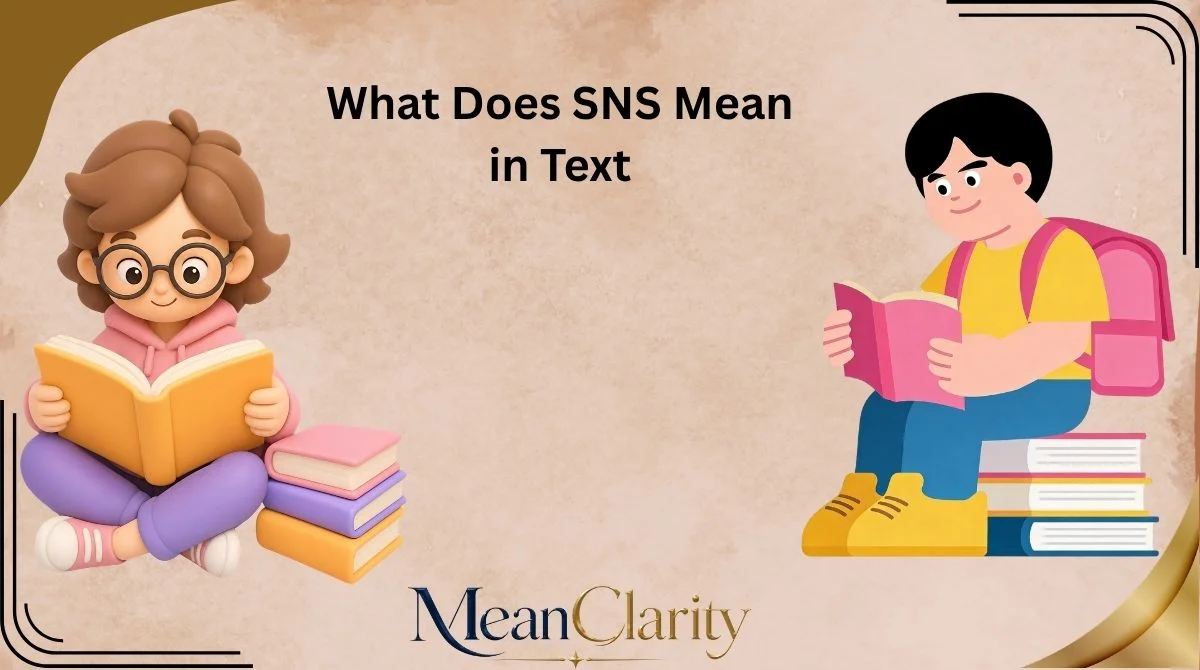 What Does SNS Mean in Text