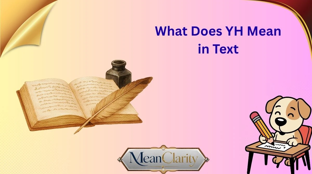 What Does YH Mean in Text