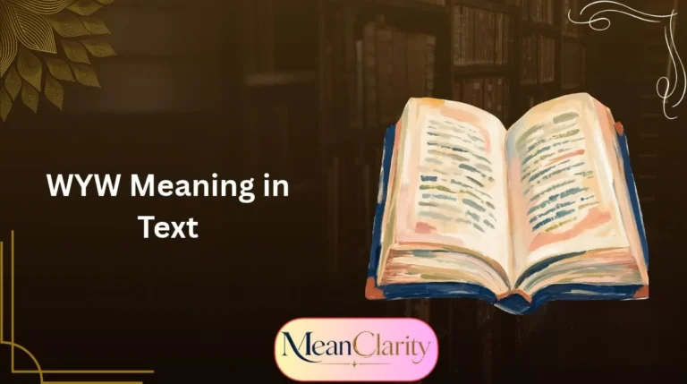 WYW Meaning in Text